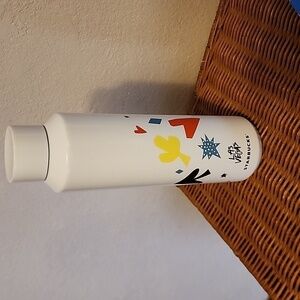 Starbucks Las Vegas Vaccum Insulated Water Bottle EUC Collectible